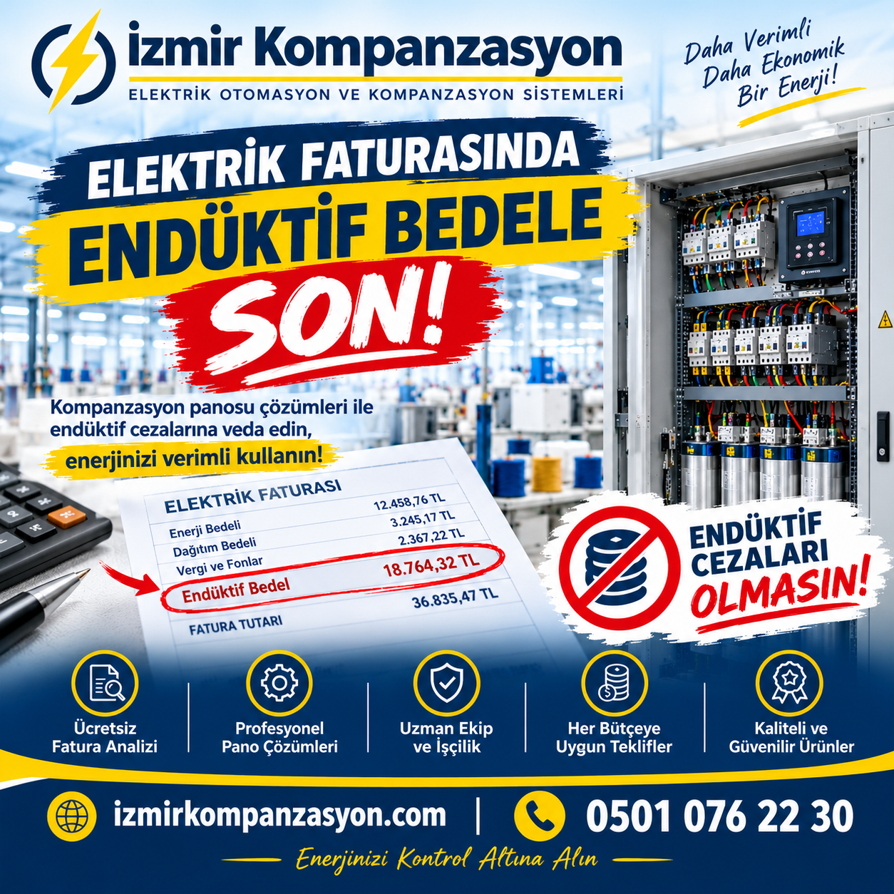 Elektrik Faturası Endüktif