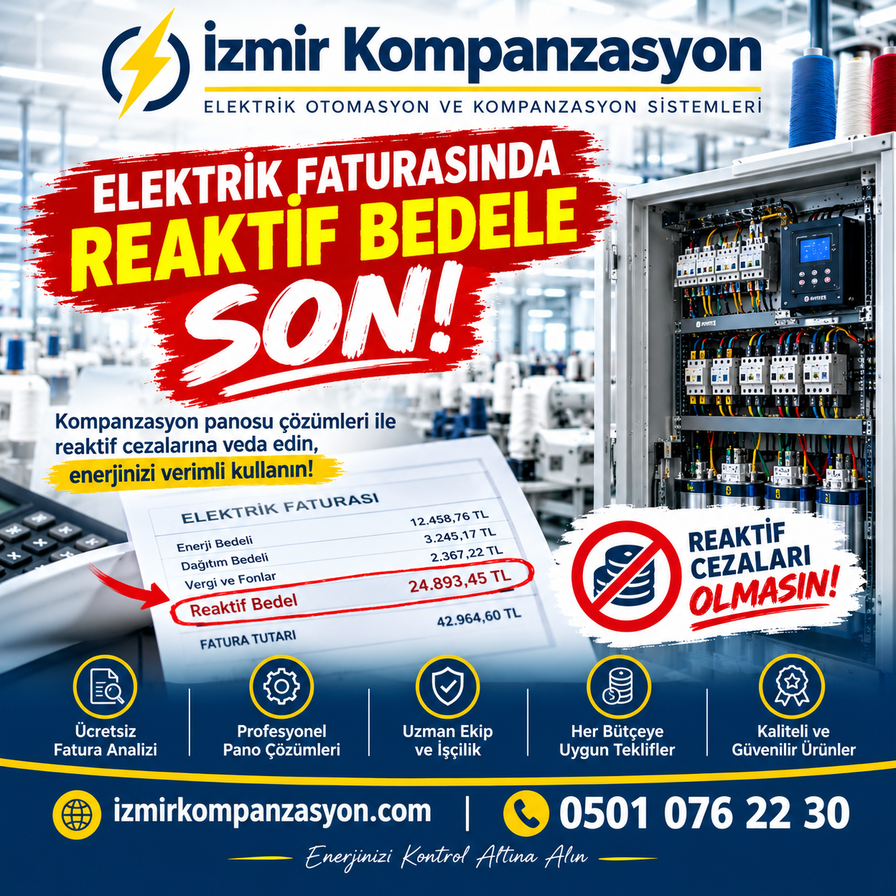 Elektrik Faturası Reaktif