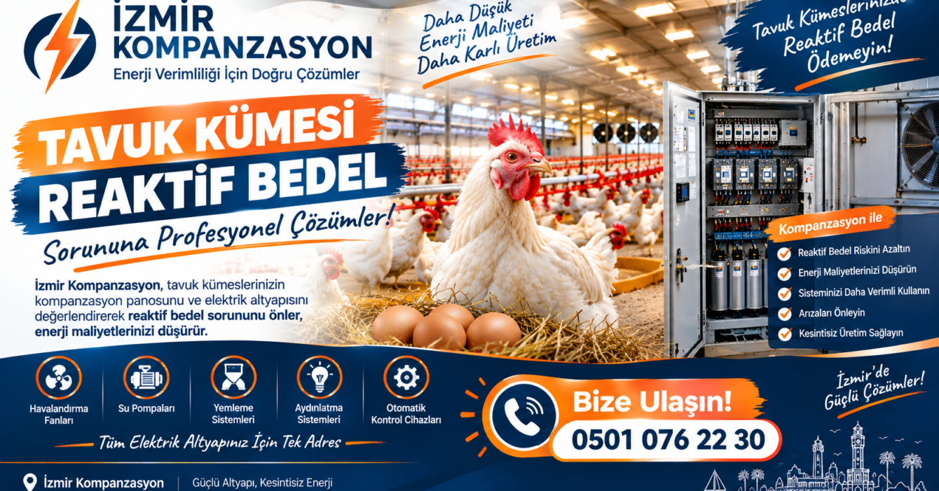 İzmir Kompanzasyon_ Tavuk Kümeslerinde Enerji Verimliliği