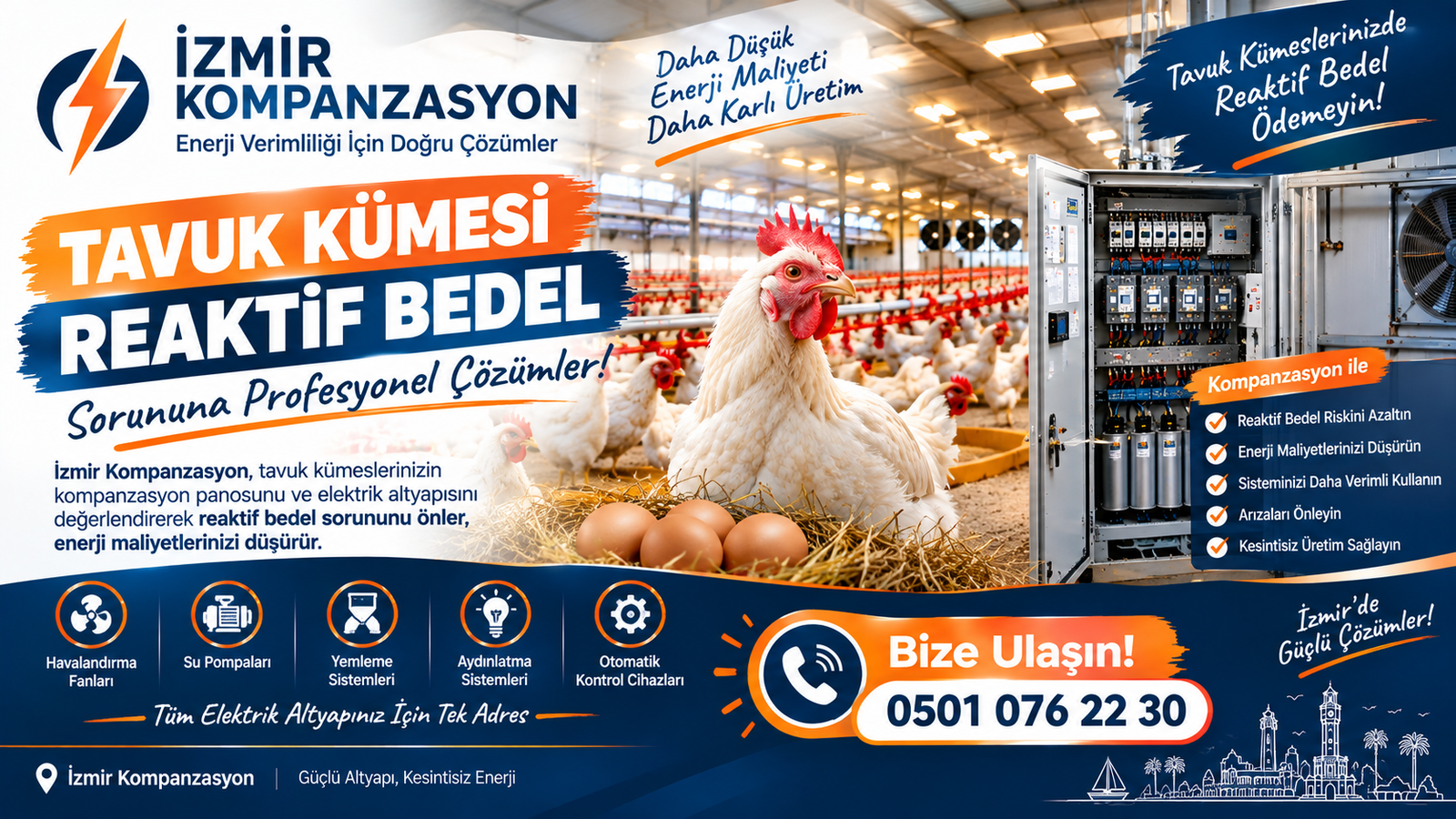 Tavuk Kümesi Reaktif Bedel