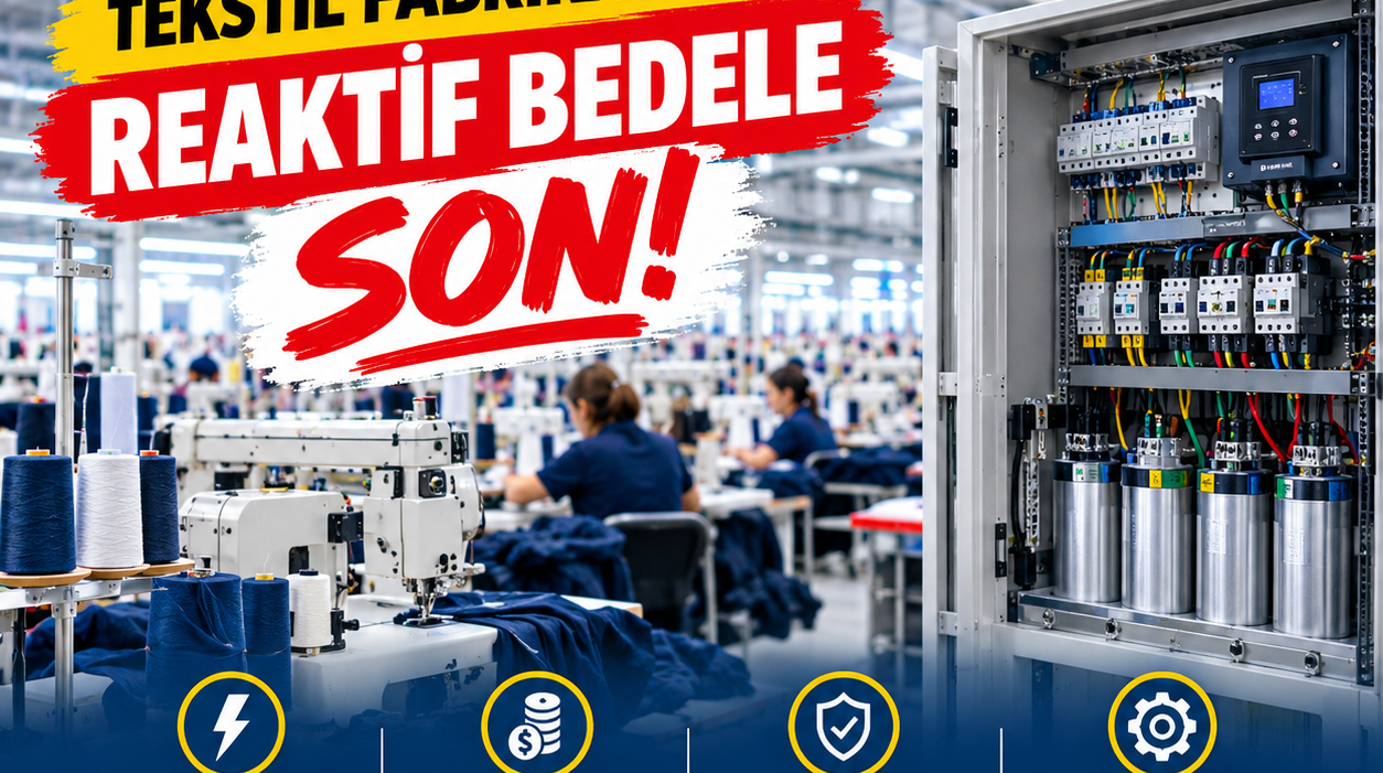 Tekstil Fabrikalarında Kompanzasyon Çözümleri